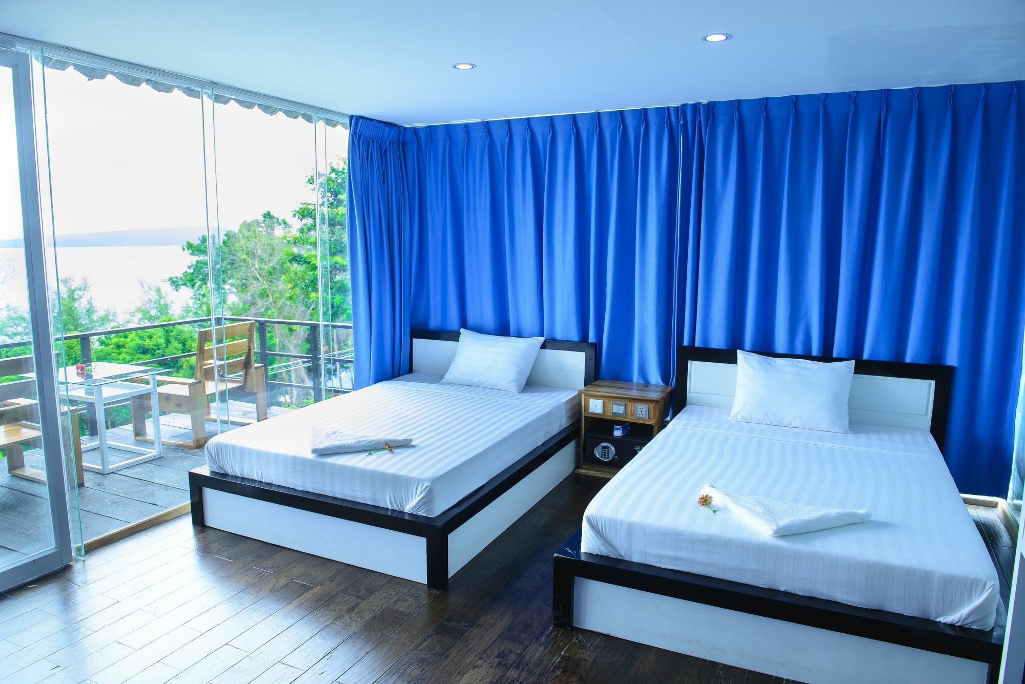 Koh Rong Ocean View Bungalow Kaoh Touch Dış mekan fotoğraf