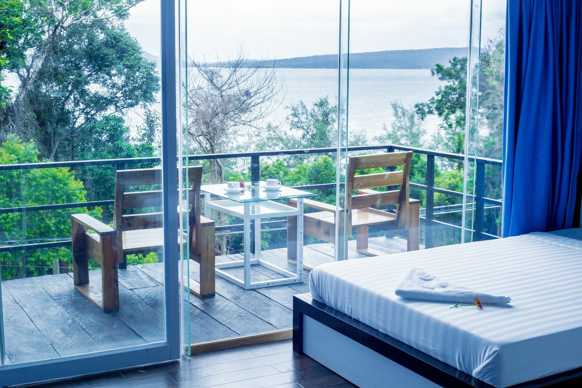 Koh Rong Ocean View Bungalow Kaoh Touch Dış mekan fotoğraf