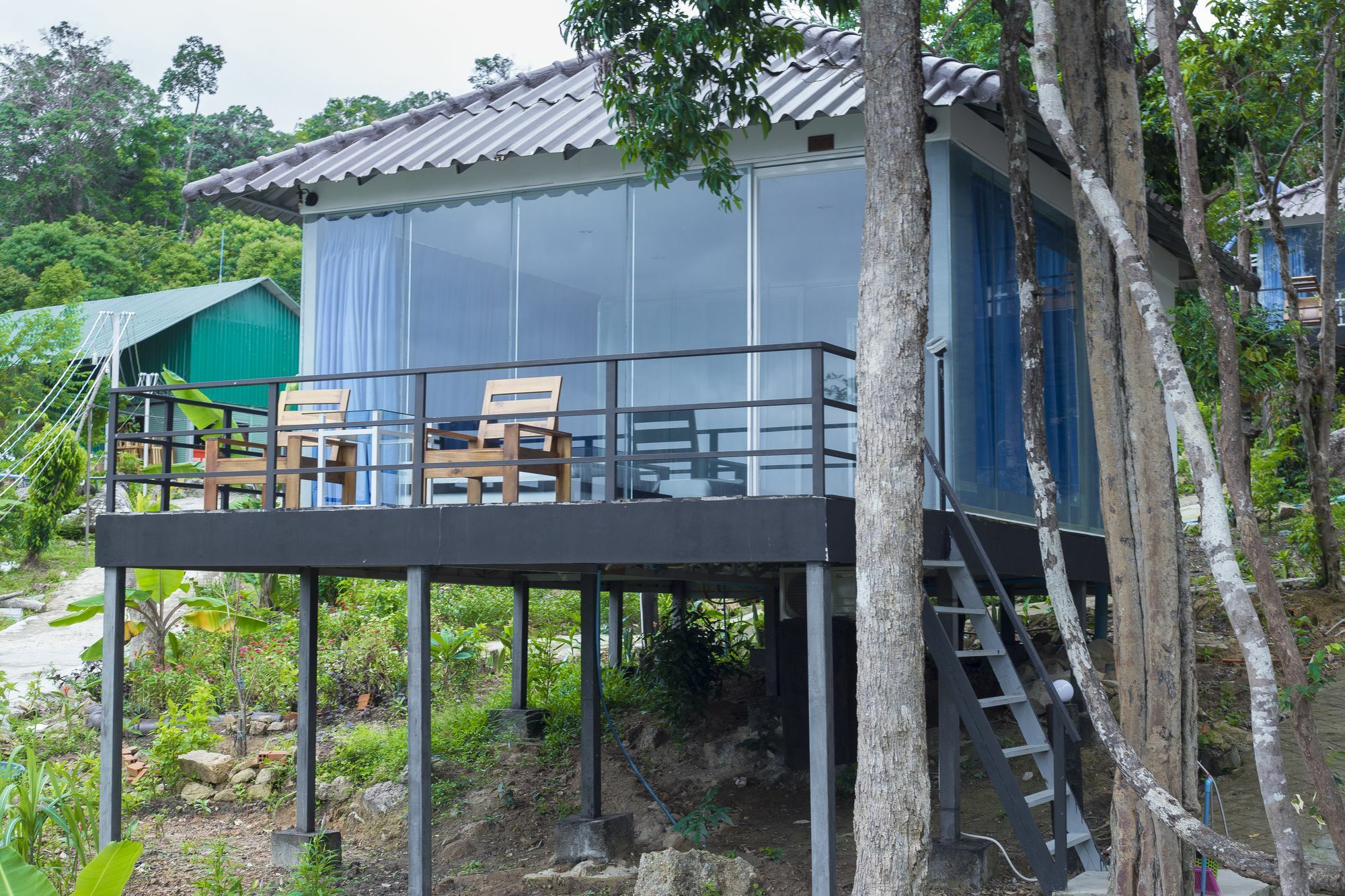 Koh Rong Ocean View Bungalow Kaoh Touch Dış mekan fotoğraf